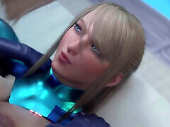 Big Thicc Breast Futa Power Girl Rides Huge woman give pleasure Futa Samus&039;s Cock