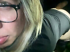 Sissy slut, paid for the fare with her white ass