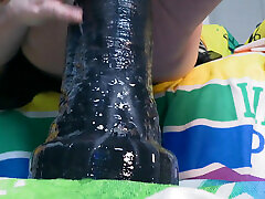 More Closeup Stretching with This 4xl Toy More Closeup Stretching with This 4xl Toy