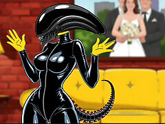 Halloween Special. ALIEN: Sinpsoms. Slut Wife in Monster Costume from Outer Space Gets Her Husband&039;s Hard Cock in Her Wet Pussy Halloween Special. ALIEN: Sinpsoms. Slut Wife in Monster Costume from Outer Space Gets Her Husband&039;s Hard Cock in Her Wet Pussy