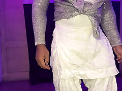 hot suit salwar big boobs bhabhi cross dresser showing big boobs