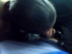 blowjob from no daddy force girl in my car. not my wife