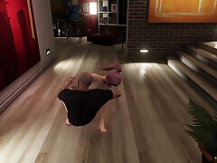 Trevor has sex with his boyfriend Franklin Trevor has sex with his boyfriend Franklin