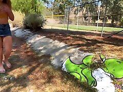 Bombshell redhead Penelope Sanps comes to a wild pervy outdoor porn casting and gets her pussy and mouth explored with directors cock Bombshell redhead Penelope Sanps comes to a wild pervy outdoor porn casting and gets her pussy and mouth explored with directors cock