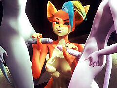 Furry Hentai - Foxy Fucked with Multiple Cums - Japanese Asian Manga Anime Film Game Porn