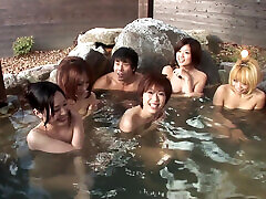 Wild jade bukkake Spa Orgy - Horny Babes Get Fucked in the Hot Tub