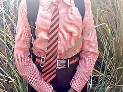Indian Desi School Girl Jungle Sex Viral Video