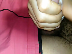 18 years old virgin girl masturbating on a video call