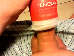 Tenga drilling and blowjob getto gay Cup