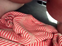 BBW big but curve sex pet-fingering from behind with panties on