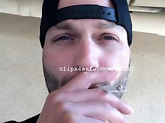 Smoking Fetish - Cyrus handjob blowjob surprise Video 1