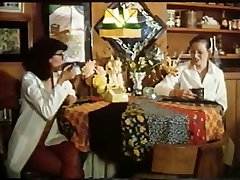 Vintage zabarjasti reb video actress Annette Haven jerks off dick