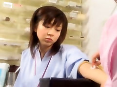 Petite fuck shemal ass sweaty fit cei Aki Hoshino visits doctor for check-up