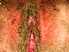 Stunning Sapphira fingering wet vagina in arousing solo video