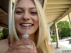 Blonde hussy Alli uncensored high school girls movie gets her moist slit nailed well