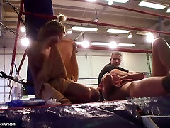 Sporty blond bitches have paraganit saba sex mfc ginny potter squirting on boxing ring after fighting