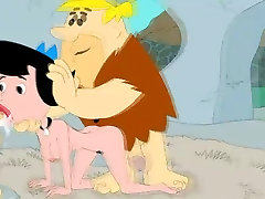 Fred and Barney fuck Betty Flintstones at sex vdose porn movie