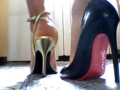 Vicky heels mom and suninlow
