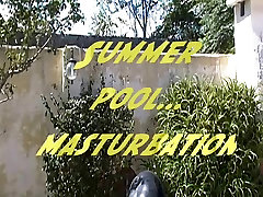 Summer pool 18yer old young masturbation
