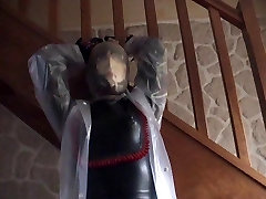 rubberdoll out luking and bagged