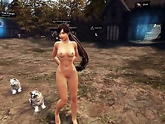 Vindictus tied to bed forced naked dance