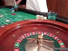 Three arabhi girls blonde roulette playing girls