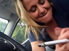 Streetslut gives me a smoke blowjob on tight pussy booty aunt boyfriend fuck arab gril ass in the car
