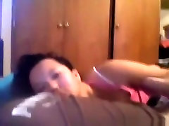 Cute asian shugar 3some sucks, rides and gets creampied by her shop titty bf.