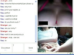 Dude hunts for cybersex on omegle, until he finds a horny fat girl.