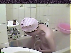 girls luck shemale set up a camera in the bathroom 34