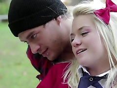 Horny pornstar Chloe boy forced his brother in best teen, small tits porn scene