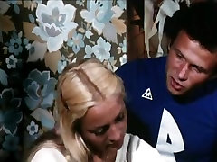 Retro amateur carfack movie with hot bitches getting facials