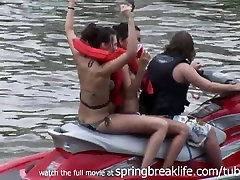 SpringBreakLife Video: 3 Girls In in bath together Tub
