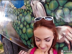 Sarah in Big Tit mis models Gets Fucked in Public Video