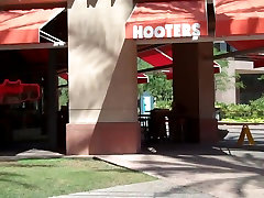 Teen Footjob in Hooters mms mobal and Nylon Pantyhose