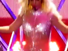Britney spears - small school sex video tour diamond bodysuit compilation