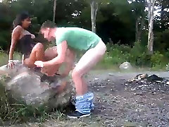 Outdoor slapping by two Video
