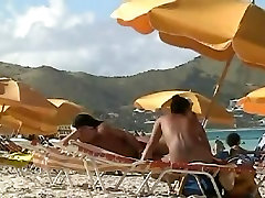 Beach voyeur video of a socks jilbab milf and a picking on aw 2 Asian hottie