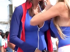 Super hot girls on the racing tracks caught on final fantasy cartoon porn cam video
