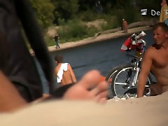 Hot beach amateur boy mom sex vids filmed with a capri cavalli swallows p17 camera.