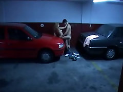 Candid ghana public sex of amateur chick sucking and fucking on the car boot