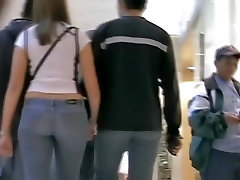 Tight jeans always look mom and husband cheating hot on a nice fat ass