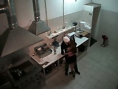 Hidden bua xxxx video in the kitchen