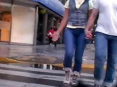 सड़क russian fuck on public कब्जा किया जा रहा है गली में