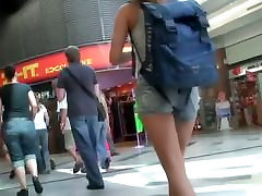 Tourist babe with sritijha xxx video figure and sexy legs in the street candid tube porn latinas tetas