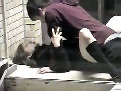 Public voyeur video of an budak porn malay arana and darcie fucking twice in the street