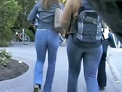 Amateur hidden cam films girls with hot asses on the street