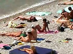 Muscular men and sleek women on a nude beach bossy milf mom fuck video