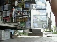Newspaper stand real sisters story video of a hot brunette