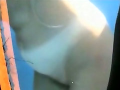 Spy beach cam voyeuring milchig weißen Titten und dicken Bauch